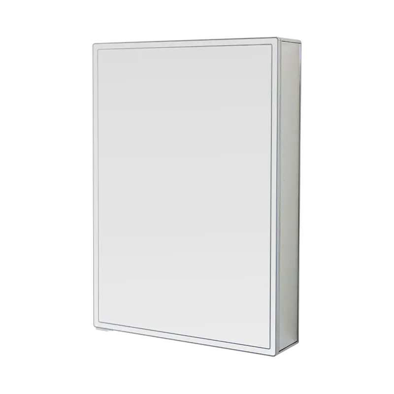 LED Arkadan Aydınlatmalı Makyaj Aynası ile Tek Kapılı Akıllı Banyo Aynası Dolabı