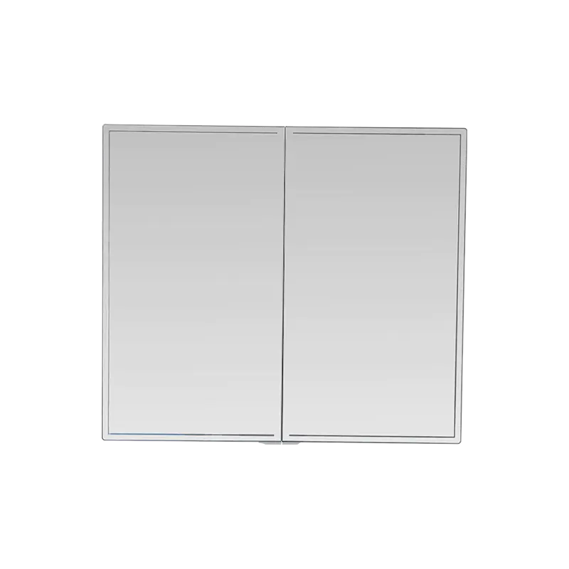 LED Işıklı Alüminyum Alaşımlı Çift Kapılı Suya Dayanıklı Ayna Dolabı LED Işıklı Alüminyum Alaşımlı Çift Kapılı Suya Dayanıklı Ayna Dolabı